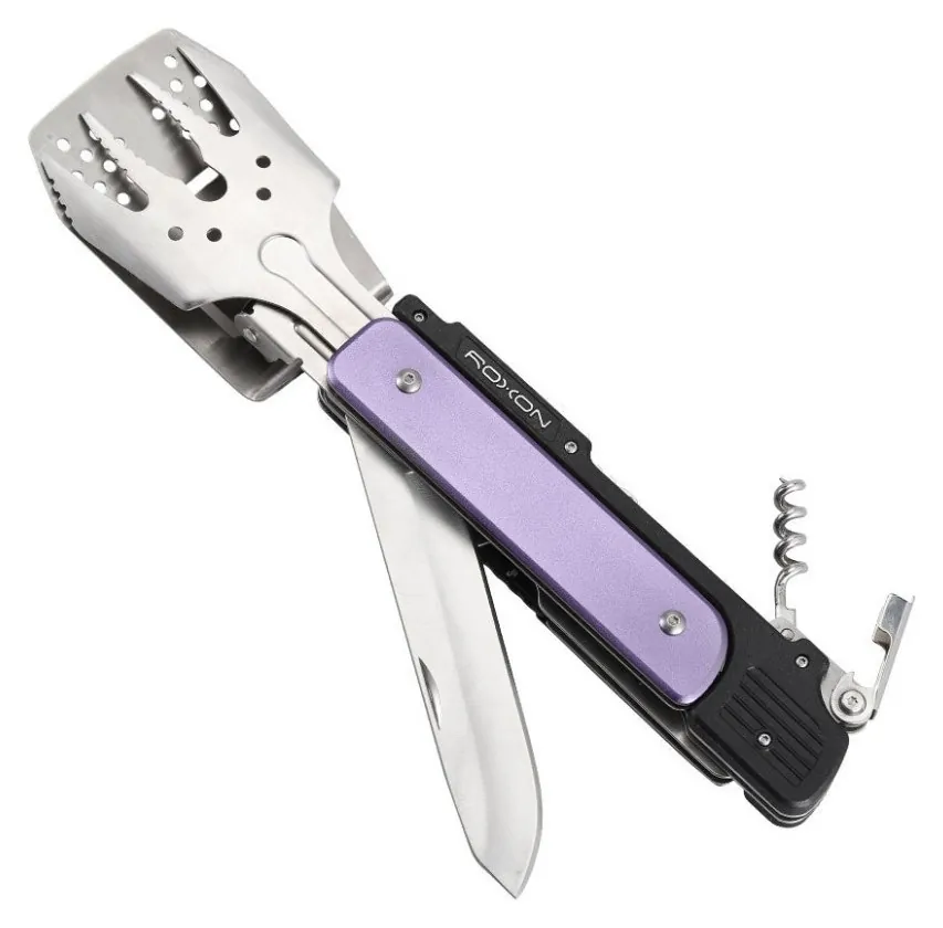 Мультитул для барбекю Roxon S601, фіолетовий (FNR_S601Purple)
