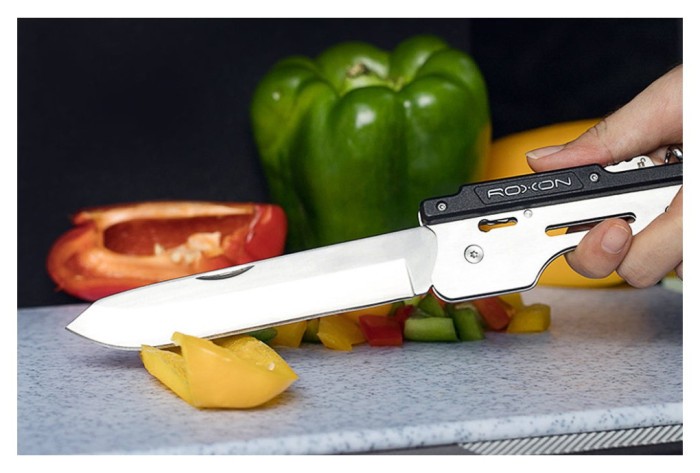 Мультитул для барбекю Roxon S601, фіолетовий, укр, укр