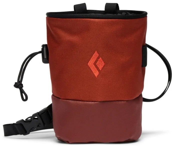 Мешочек для магнезии Black Diamond Mojo Zip, Burnt Sienna, M/L