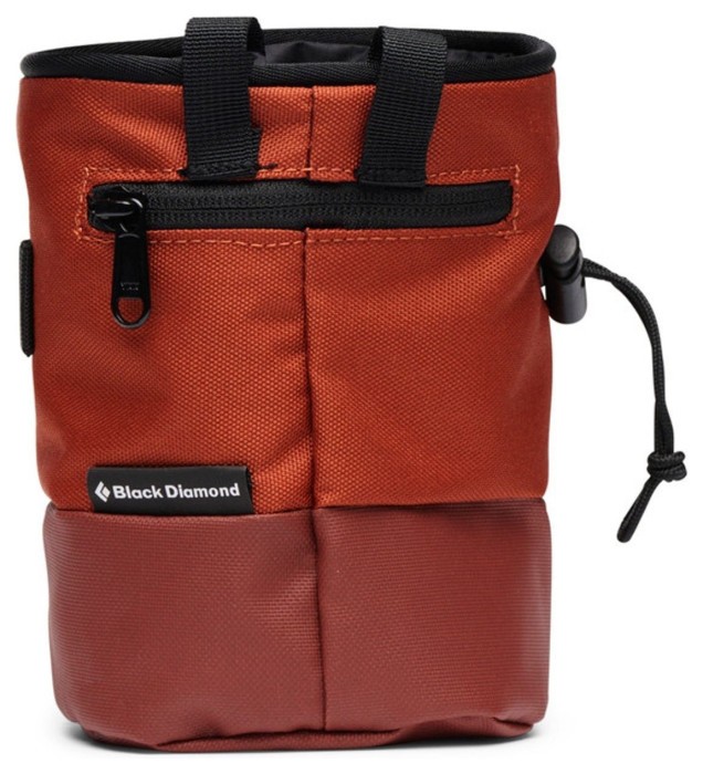 Мешочек для магнезии Black Diamond Mojo Zip, Burnt Sienna, M/L