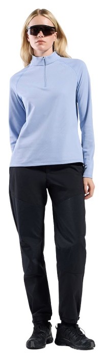 Odlo реглан флісовий Essential Warm 1/2 W blue heron L