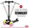 Самокат детский Core Spark трехколесный LED Wheel/Bar/Deck - Black Фото - 9