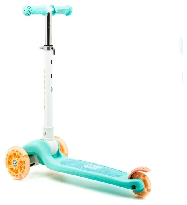 Самокат детский Core Spark трехколесный LED Wheel/Bar/Deck - Black