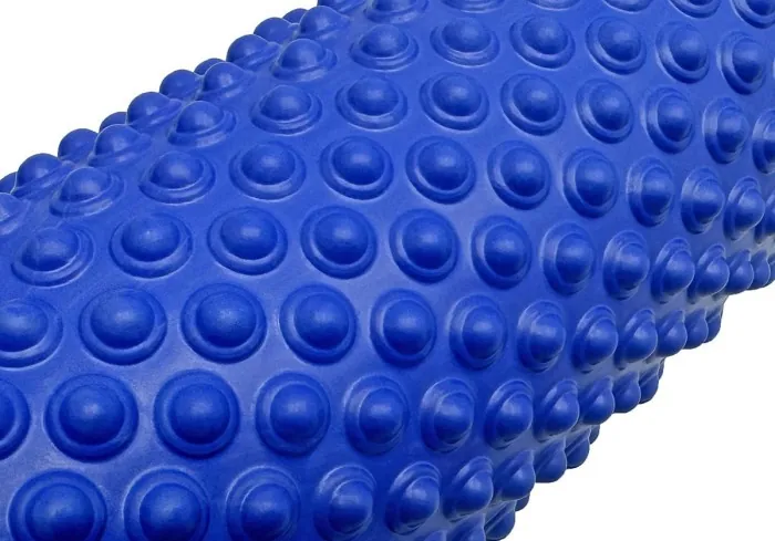 Масажний ролик EasyFit Grid Roller Light 33 см Синій