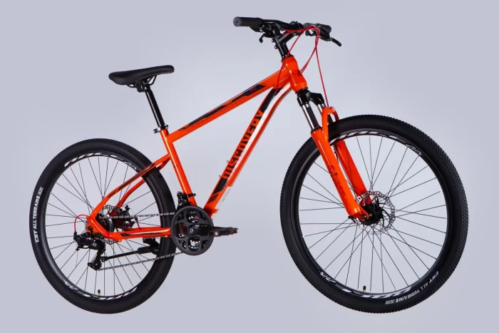 Велосипед ST 27.5" Discovery TREK DD FR рама-16" помаранчевий 2025
