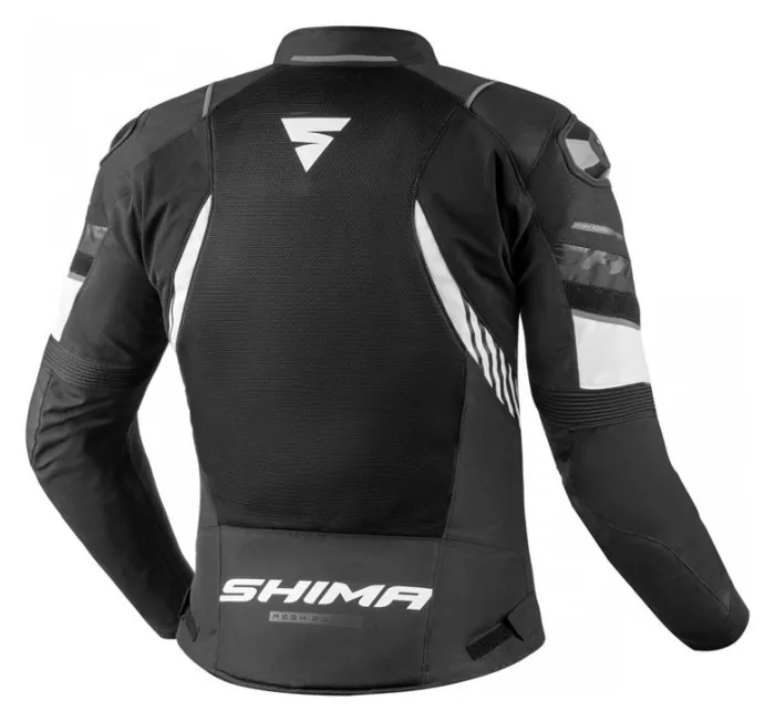 Мотокуртка Shima MeshPRO 2.0 Black White XXXL