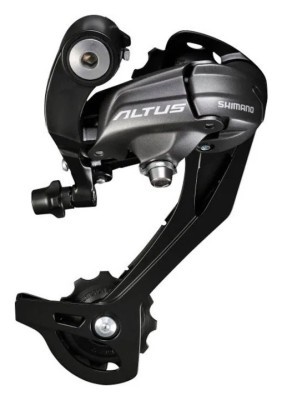 Перемикач задн. 9 швидк. під болт чорний SHIMANO Altus RD-M370 SGS