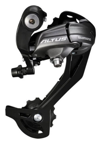 Перемикач задн. 9 швидк. під болт чорний SHIMANO Altus RD-M370 SGS, укр