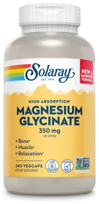 Magnesium Glycinate 350mg - 240 vcaps