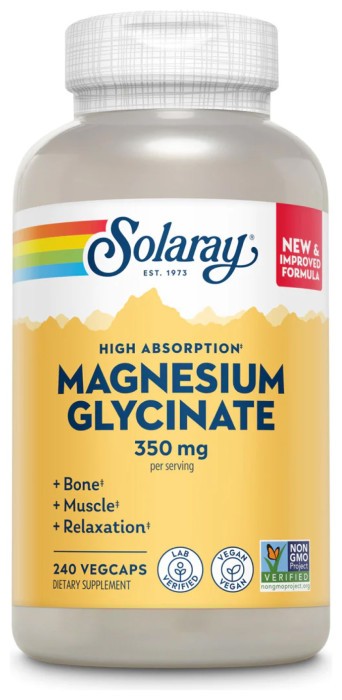 Magnesium Glycinate 350mg - 240 vcaps