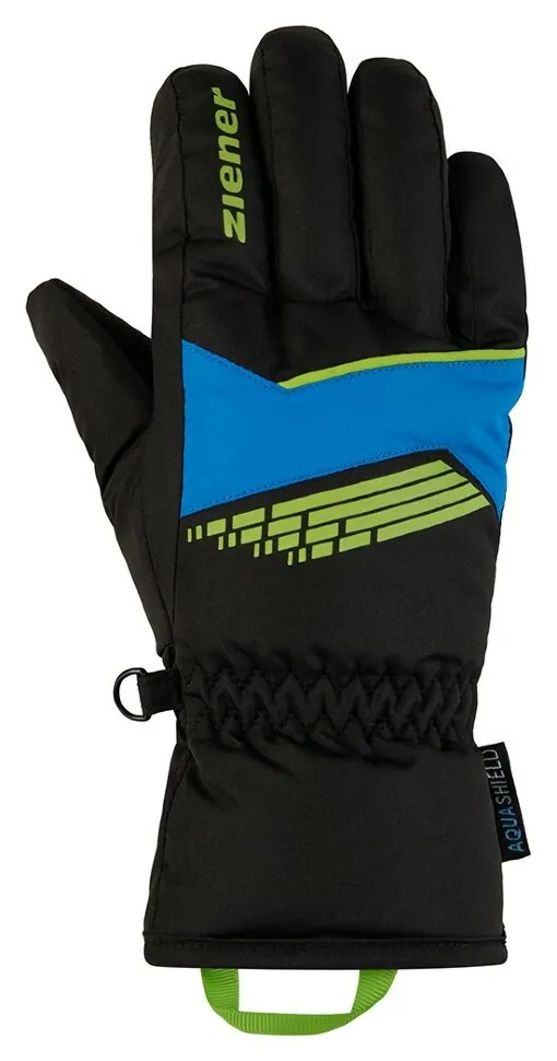 Ziener рукавички лижні Lavivi Jr black 3 (3)