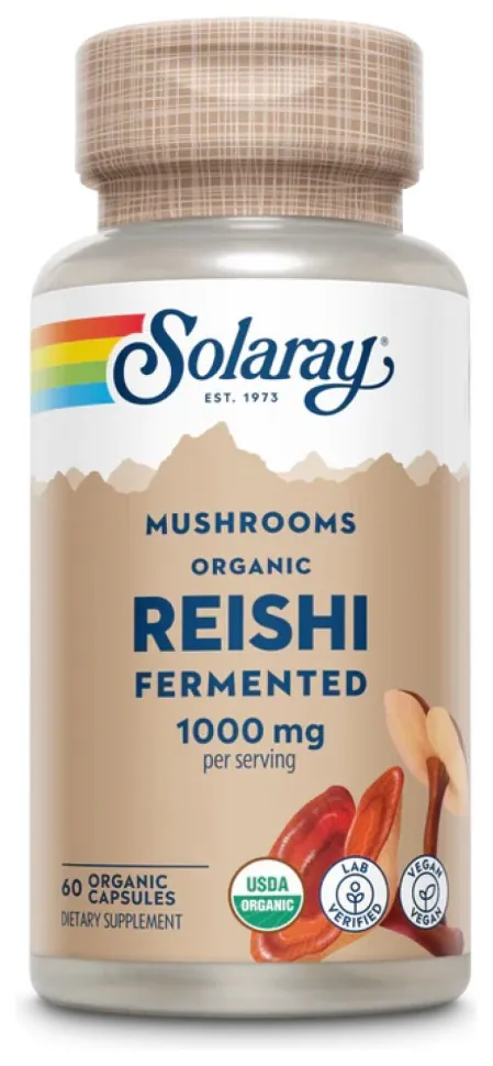 Org Grown Fermented Reishi 1000mg - 60 caps