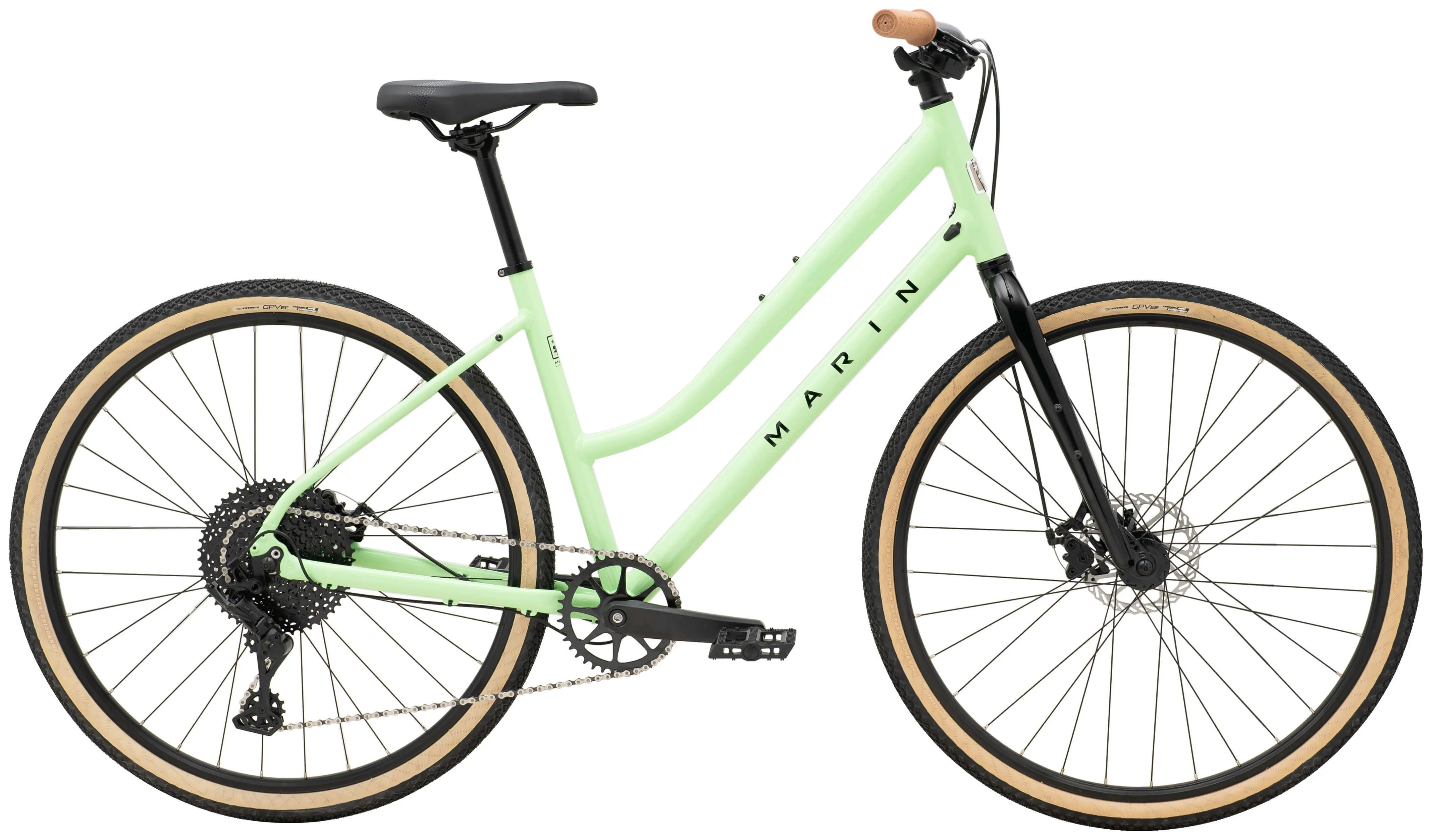 Велосипед 28" Marin KENTFIELD 2 ST рама - L Gloss Light Green/Black/Green A5 (SKE-26-80)