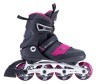 Роликові коньки для дорослих K2 ALEXIS 80 ALU W 36.5 (6.5US) 235мм Black/dark grey/pink (30E0270.1.1), укр Фото - 1
