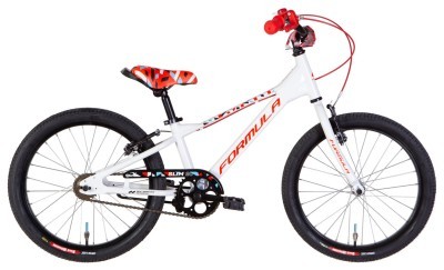 Велосипед AL 20" Formula Kid SLIM BH рама-10" белый с красным 2026