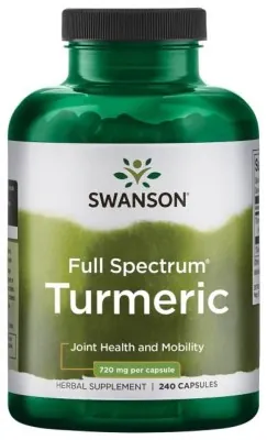 Turmeric 720 mg - 240 Caps (Пошкоджена кришка)