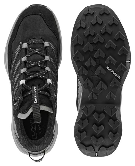 LOWA кросівки Maddox Pro GTX LO Wide black-grey 41.0