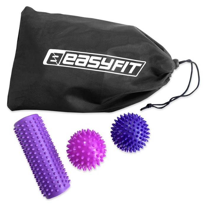 Набор для массажа и МФР EasyFit PVC Set-2 в сумочке