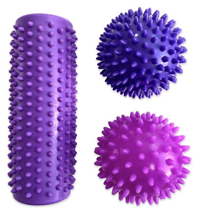 Набор для массажа и МФР EasyFit PVC Set-2 в сумочке