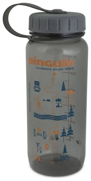 Фляга Pinguin Tritan Slim Bottle 2020 BPA-free, 0,65 L, Grey