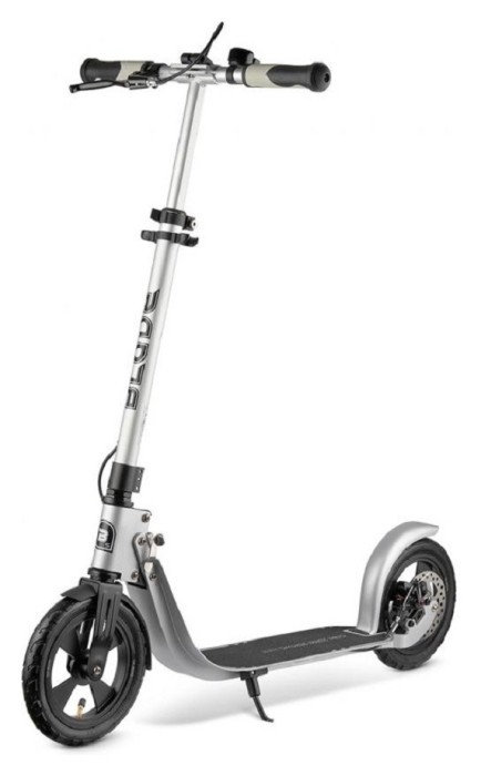 Самокат BLADE Sport Air Cross Disk 230/230 mm,silver matt black, укр, укр