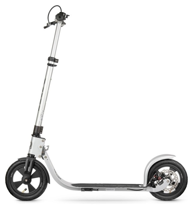 Самокат BLADE Sport Air Cross Disk 230/230 mm,silver matt black