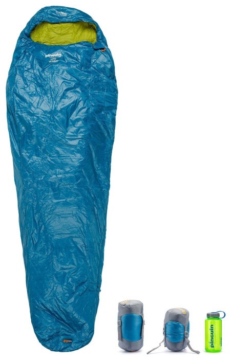 Спальный мешок Pinguin Lite Mummy (14/10°C), 185 см - Left Zip, Petrol (PNG 228168) 2020