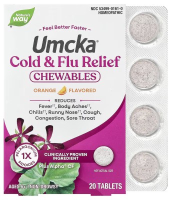 Cold + Flu Relief - 20 tabs Orange