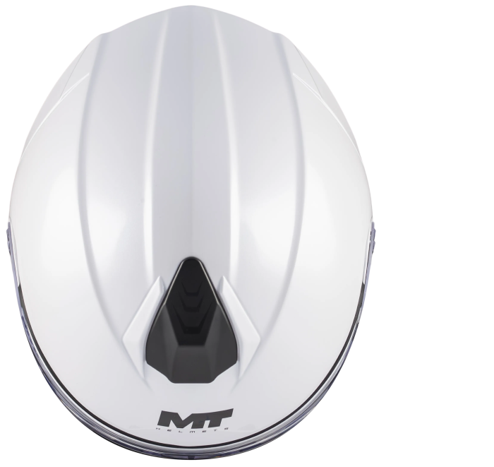Мотошолом MT Genesis R SV PURE A0 Gloss White