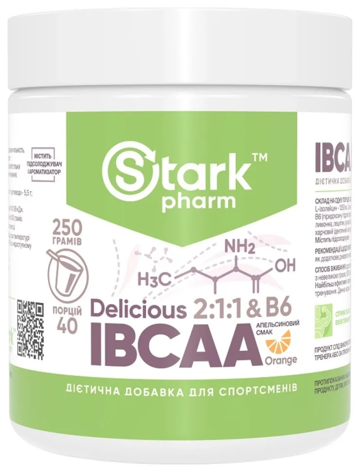 Stark IBCAA 2-1-1/Vit B6 - 250g Orange (DSN_100-90-6075689-20)