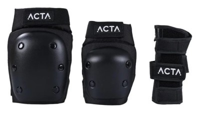 ACTA захист набір Skatepark Pad Black S