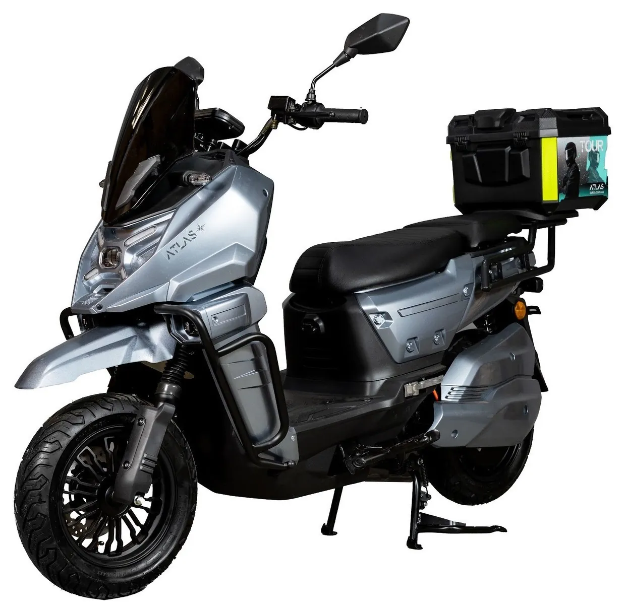 Електроскутер ATLAS Tour Box 2000W Grey (TOK_3184)