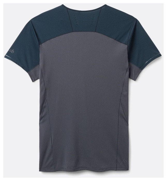 Футболка мужская Rab Sonic Ultra Tee, Beluga/Graphene, L