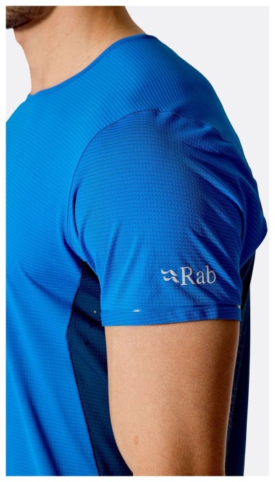 Футболка мужская Rab Sonic Ultra Tee, Beluga/Graphene, L