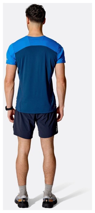 Футболка мужская Rab Sonic Ultra Tee, Beluga/Graphene, L