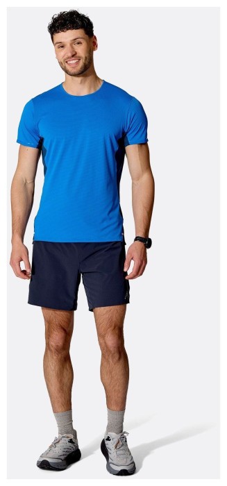 Футболка мужская Rab Sonic Ultra Tee, Beluga/Graphene, L