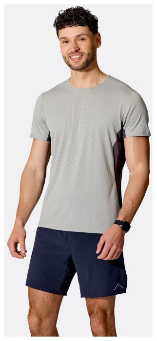 Футболка мужская Rab Sonic Ultra Tee, Beluga/Graphene, L