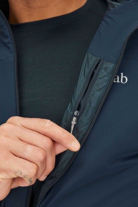 Чоловіча легка утеплена куртка Rab Xenair Alpine Light Jacket, Tempest Blue