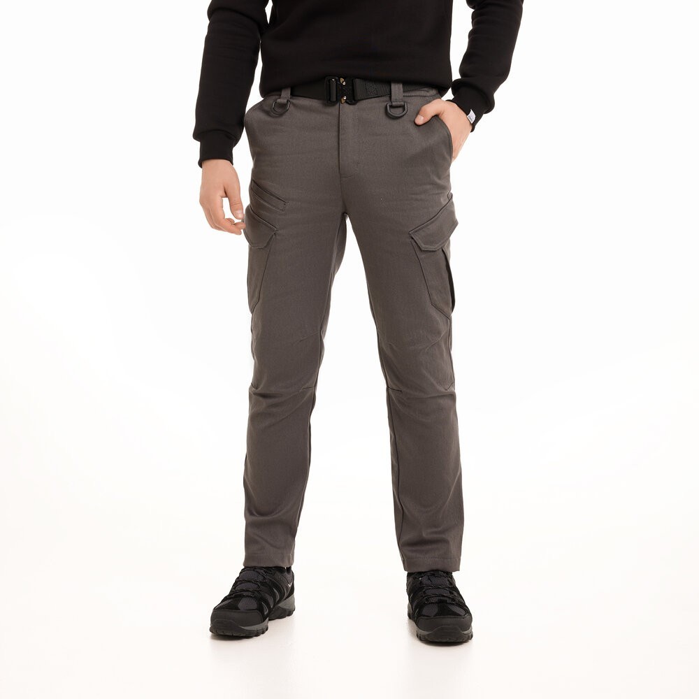 Зимові тактичні брюки темно-сірі Pobedov trousers Tactical ЗИМА