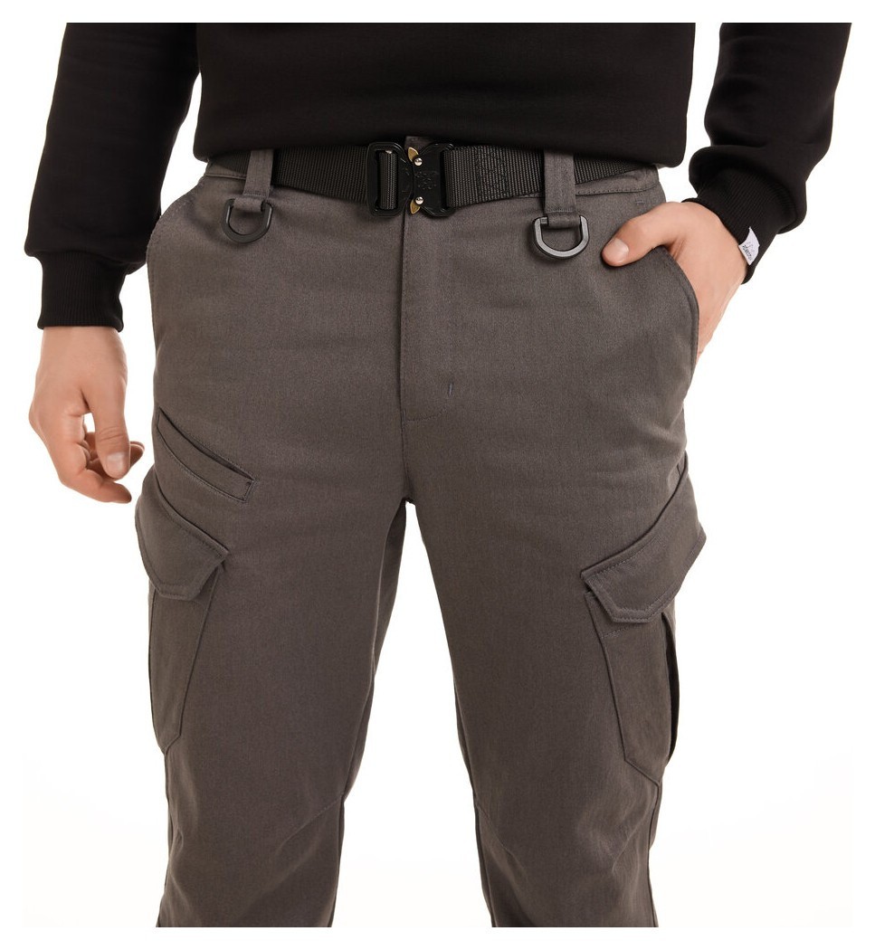 Зимние тактические брюки темно-серые Pobedov trousers Tactical ЗИМА