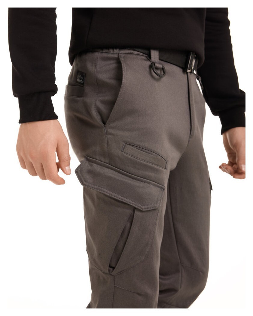 Зимние тактические брюки темно-серые Pobedov trousers Tactical ЗИМА