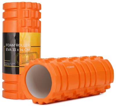 Масажний ролик Cornix EVA 33 x 14 см (валик, роллер) XR-0033 Orange