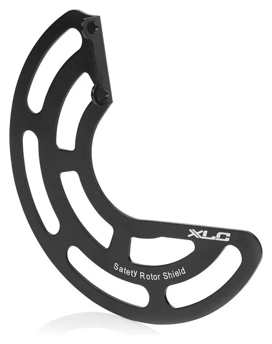 Защита ротора XLC BR-X80/81, ø140/160 мм, Задняя, черная