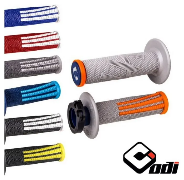 Мото Гріпси ODI EMIG PRO MX V2 Lock-On Grip - BLACKOU