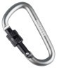 Munkees 3246 карабин D with Screw Lock 6 mm x 60 mm grey Фото - 1