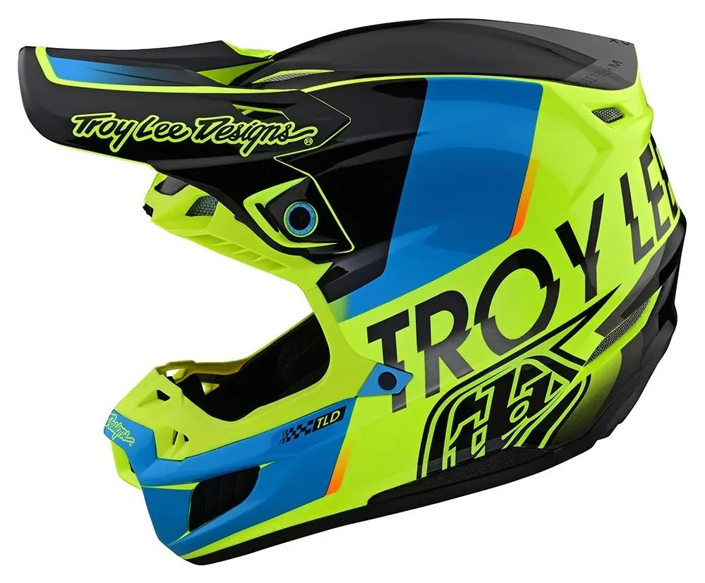 Шолом Troy Lee Designs SE5 Composite Qualifier Yellow L (OBOD_182559004)