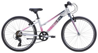 Велосипед 24&quot; Apollo NEO 7s girls Brushed Alloy / Charcoal / Pink Fade