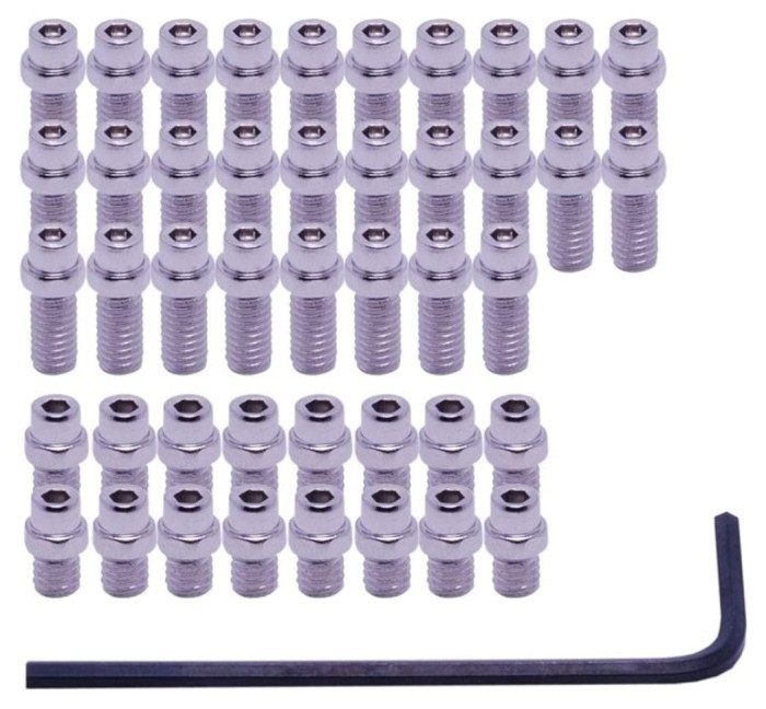 Шипы для педалей DMR Flip Pin Set For Vault Pedal 44pcs SLv