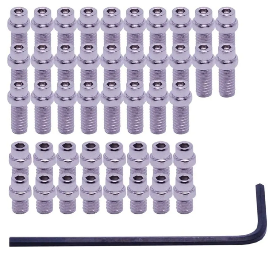Шипи для педалей DMR Flip Pin Set For Vault Pedal 44pcs Red (OBOD_DMR-PIN-VAULT-R)
