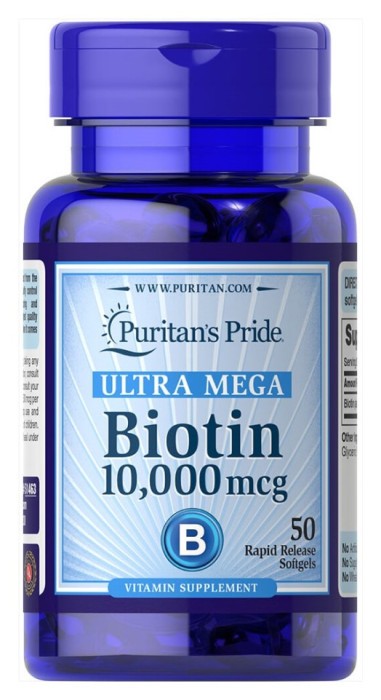 Biotin 10000mcg - 50caps